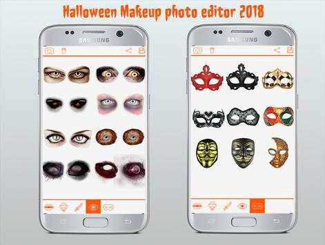 Halloween Makeup Photo Editor 2018 screenshot 6