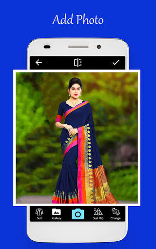 Women saree photo editor screenshot 2
