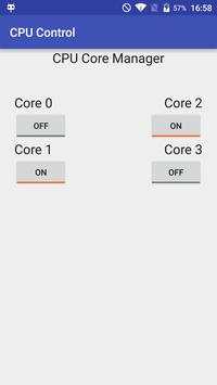 CPU Control 5 تصوير الشاشة