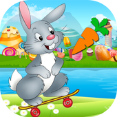 Bunny Dash Skater Adventure icon