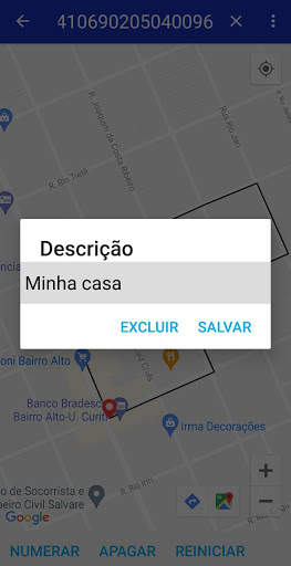 Mapa para Pesquisa screenshot 6