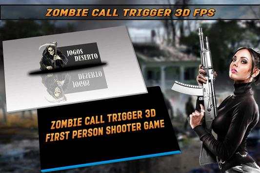 Zombie Call Trigger 3D FPS Game screenshot 1