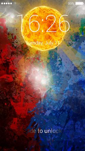 Philippines Flag Lock Screen 3 تصوير الشاشة