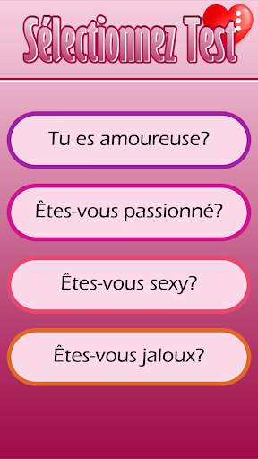 Test d'amour vrai screenshot 3