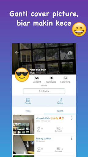 viuGraph – social media that share common interest screenshot 6