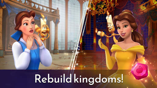 Disney Princess Majestic Quest: Match 3 & Decorate screenshot 5