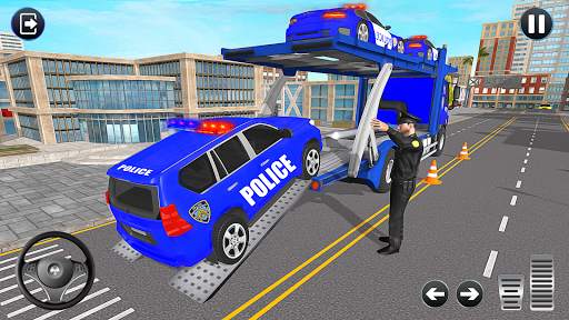 Grand Police Transport Truck screenshot 11