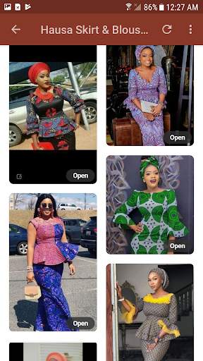 Hausa Skirt & Blouse Styles. screenshot 3