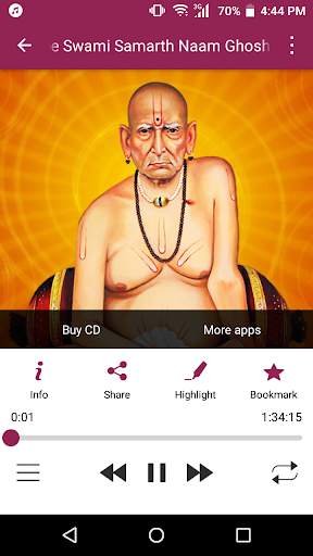 Swami Samarth Mantra Jap скриншот 3
