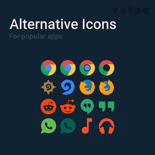 Talpa Icon Pack screenshot 4