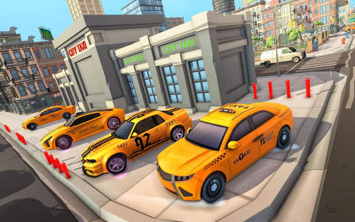 Taxi Driving School 2021 स्क्रीनशॉट 5