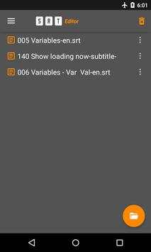 Subtitle Downloader & Editor: Editing and Sync screenshot 1