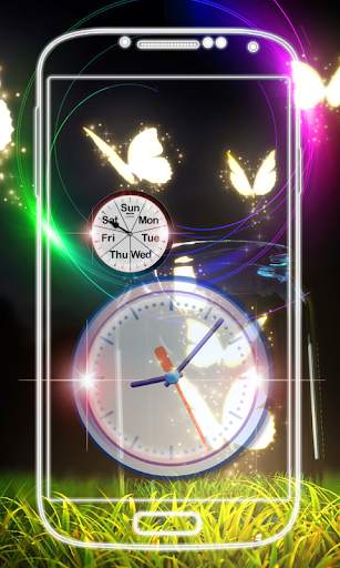 Night Clock Live Wallpaper screenshot 6