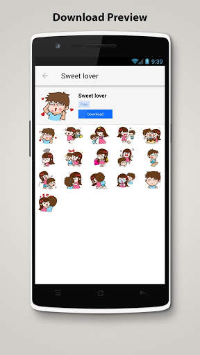 Stickers for Messenger screenshot 5