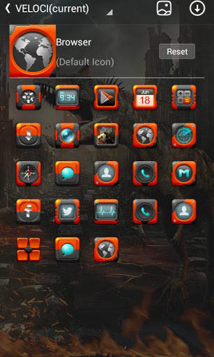 VELOCI GO Launcher Theme screenshot 4