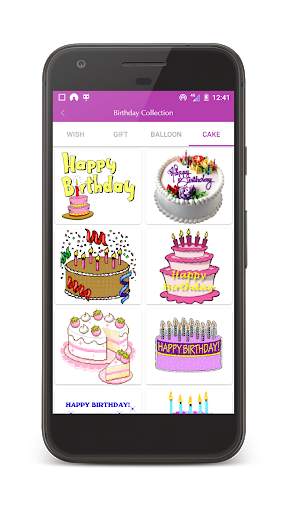 Gif Birthday Stickers screenshot 6