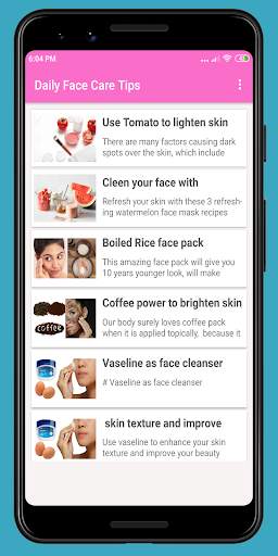Daily Face Care Tips screenshot 4