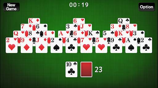 TriPeaks Solitaire card game screenshot 3