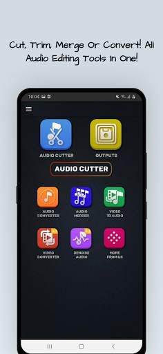 MP3 Audio Cutter Converter Merger & Video to Audio screenshot 2