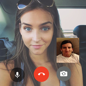 Fake call prank – fake video call for Messenger icon