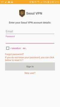 SeoulVPN screenshot 2