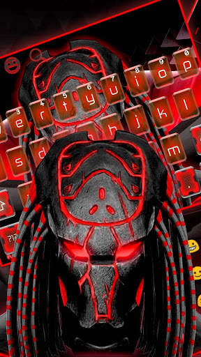 Predator Black Red Theme screenshot 2