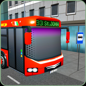 Bus Simulator USA Driving Game: Real City Life Sim icon