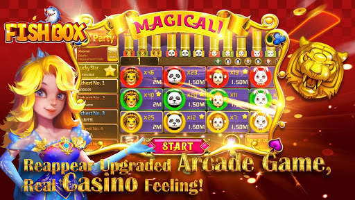 Fish Box - Casino Slots Poker & Fishing Games screenshot 2