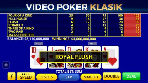 Video Poker oleh Pokerist screenshot 6