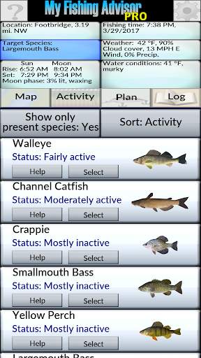 My Fishing Advisor screenshot 3