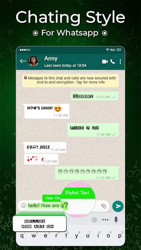 Chat Styler for Whatsapp 2020 : Stylish Fonts screenshot 2