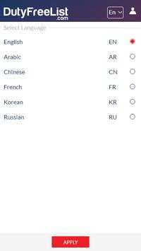 Duty Free List screenshot 3
