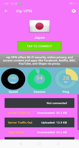 Vip Vpn Free - Free Proxy Vpn screenshot 3