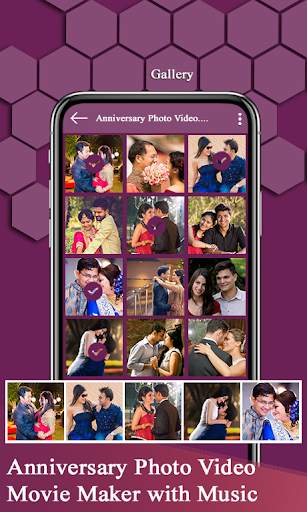 Anniversary Photo Video Movie Maker with Music screenshot 2