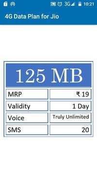 4G Data Plan for Jio screenshot 5