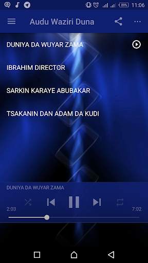 Wakokin Audu waziri Duna screenshot 1