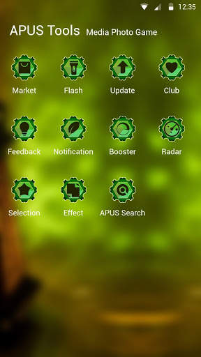 Terror-APUS Launcher theme screenshot 3