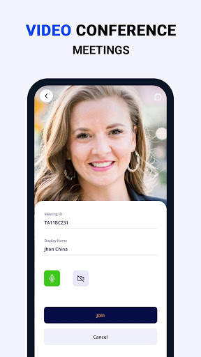 Free Cloud Meetings - High Quality Video Calls screenshot 2
