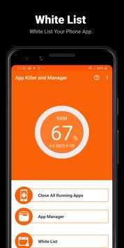 App Killer & Manager : RAM Booster скриншот 1