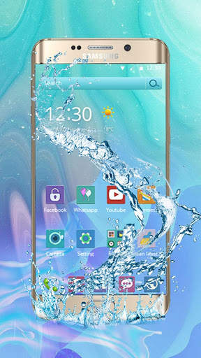 Mobile World Mystic Colors Mobile Theme Wallpaper screenshot 2