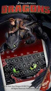 How to Train Your Dragon Toothless Keyboard Theme screenshot 1