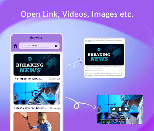 All Social Media Browser- VPN screenshot 5