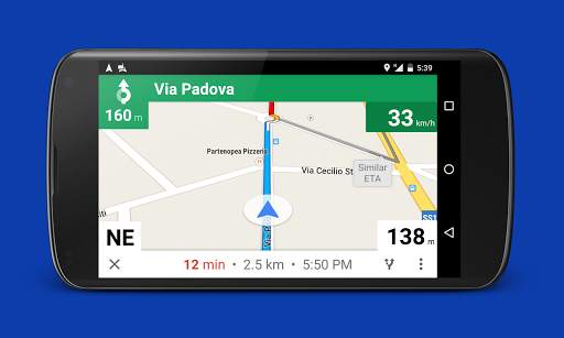 NavMeter GPS Maps speedometer 1 تصوير الشاشة