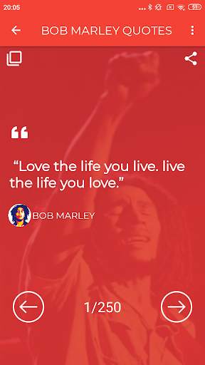 Bob Marley Quotes screenshot 2