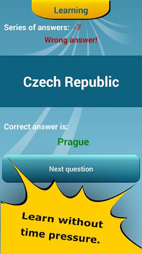 Countries Capitals Quiz screenshot 7