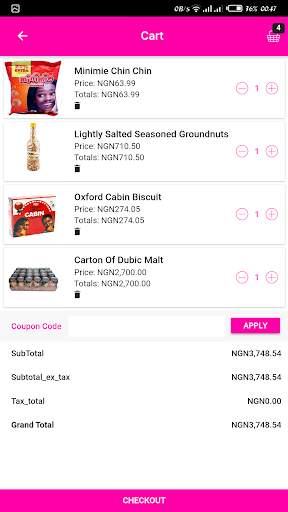 DE-TITES EMPIRE - SHOPPING AND DELIVERY SERVICES screenshot 5
