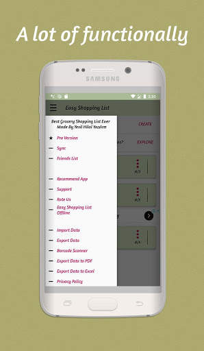 Easy Shopping List : Grocery List screenshot 5
