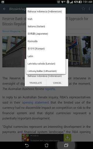 Cryptocurrency & Bitcoin News screenshot 12