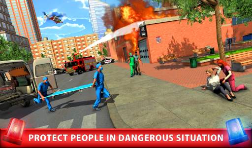 City Ambulance Rescue Rush Game screenshot 7