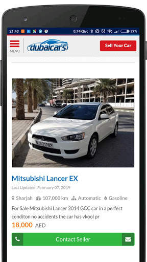 Used Cars Dubai - Buy & Sell Used Cars App screenshot 8